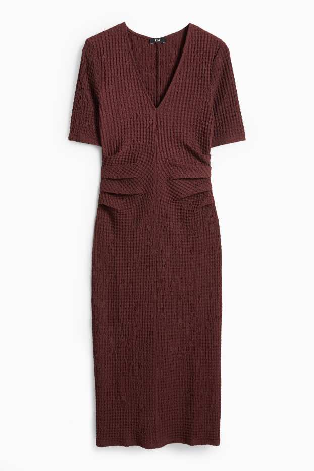 Femei - Rochie - bordo