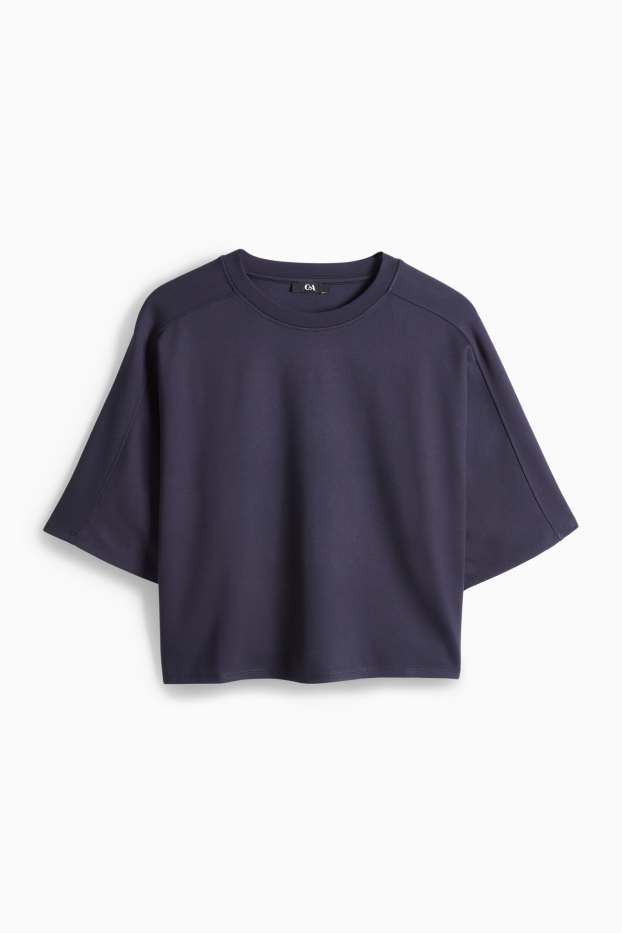 Dámské - Mikina - tmavomodrá