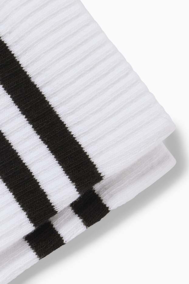 Dámské - Multipack 3 ks - tenisové ponožky - bílá