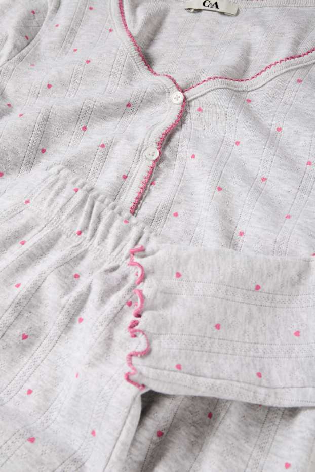 Femmes - Pyjama - gris clair