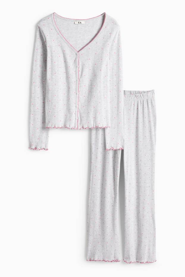 Femmes - Pyjama - gris clair