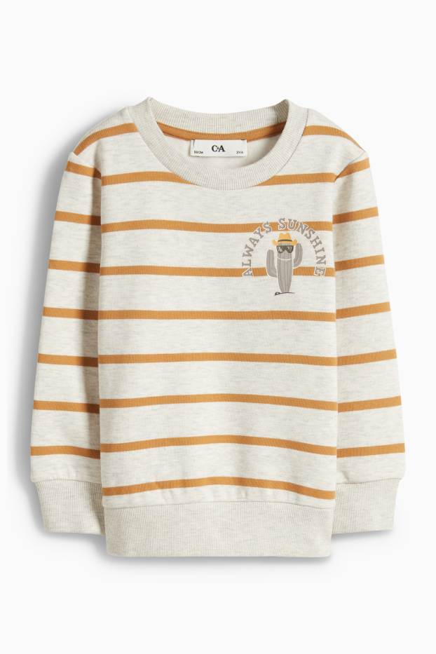 Děti - chlapci - Mikina - béžová