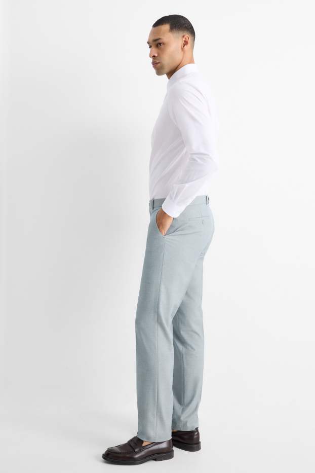 Herren - Baukasten-Hose - Regular Fit - Flex - hellgrün