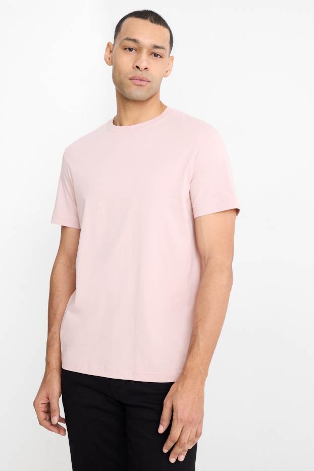 Home - Samarreta de màniga curta - regular fit - rosa