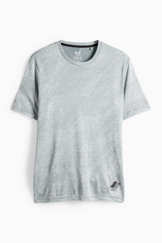 Men - T-shirt - turquoise