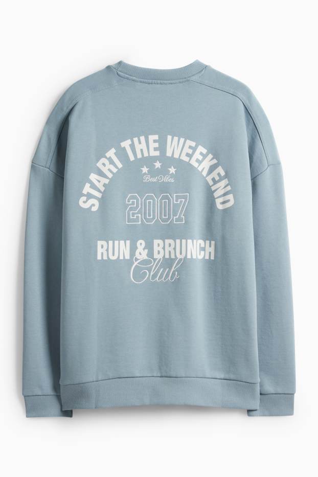 Dámské - Mikina - modrá