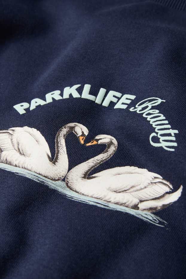 Damen - Sweatshirt - dunkelblau