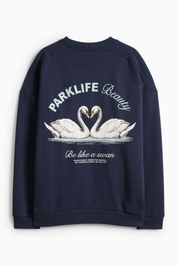 Damen - Sweatshirt - dunkelblau