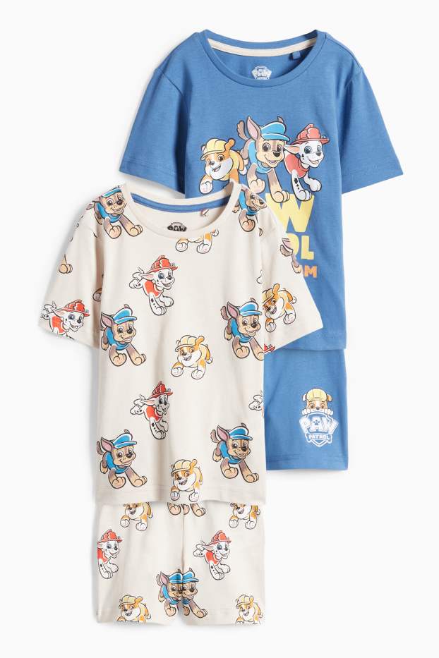 Children Boys - Multipack of 2 - PAW Patrol - Chase, Marshall - short pyjamas - blue / beige