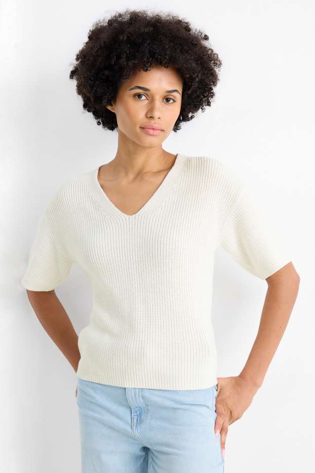 Women - Jumper - white