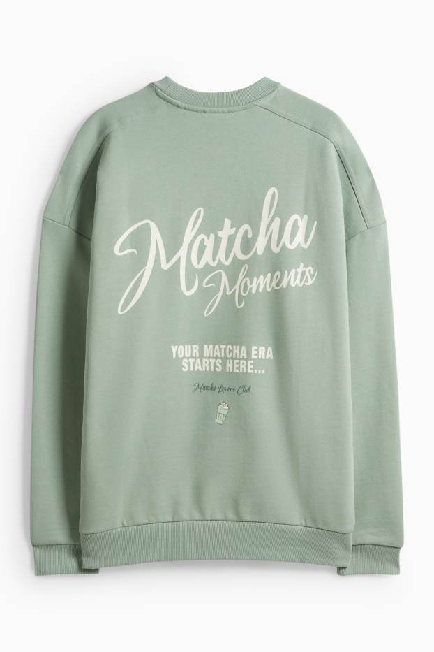 Dámské - Mikina - světle zelená