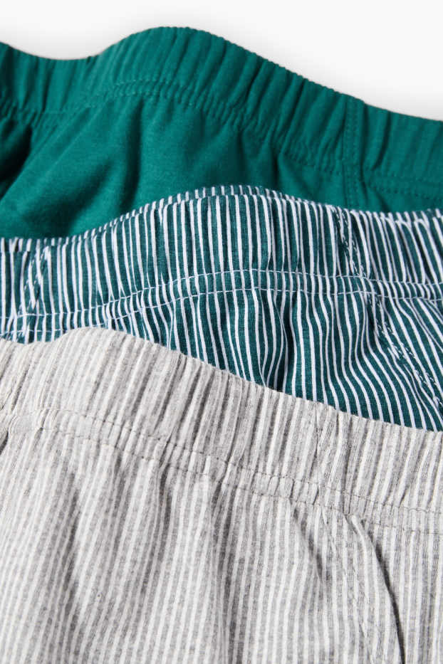 Herren - Multipack 3er - Slip - grün