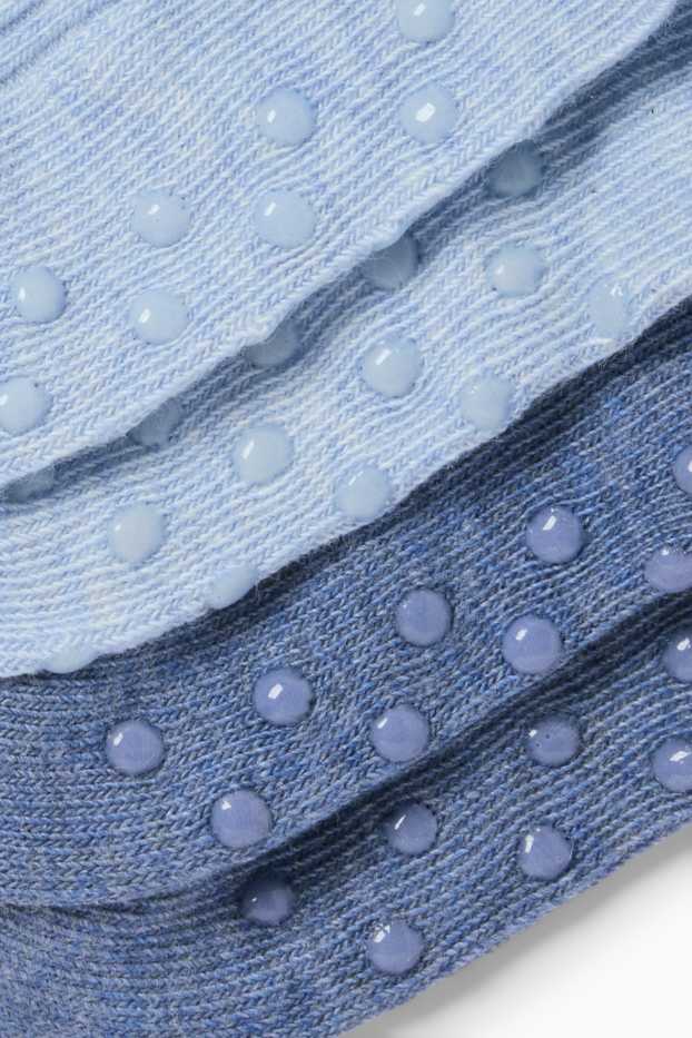 Bebeluși - băieți - Șosete bebeluși - albastru deschis