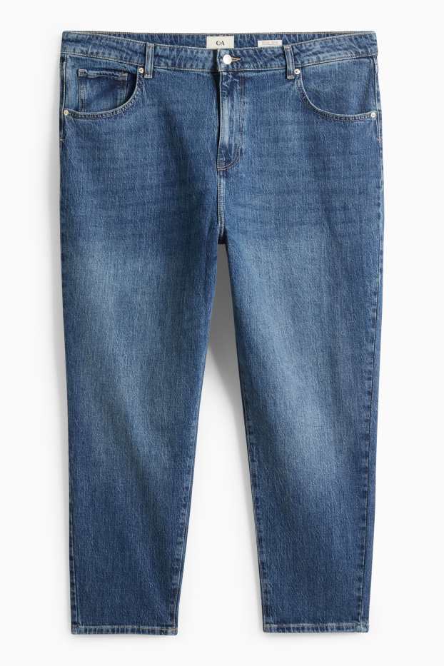 Damen - Mom Jeans - High Waist - LYCRA® - jeansblau