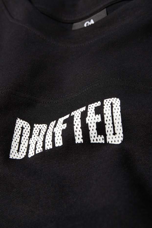 Herren - T-Shirt - Oversized - schwarz