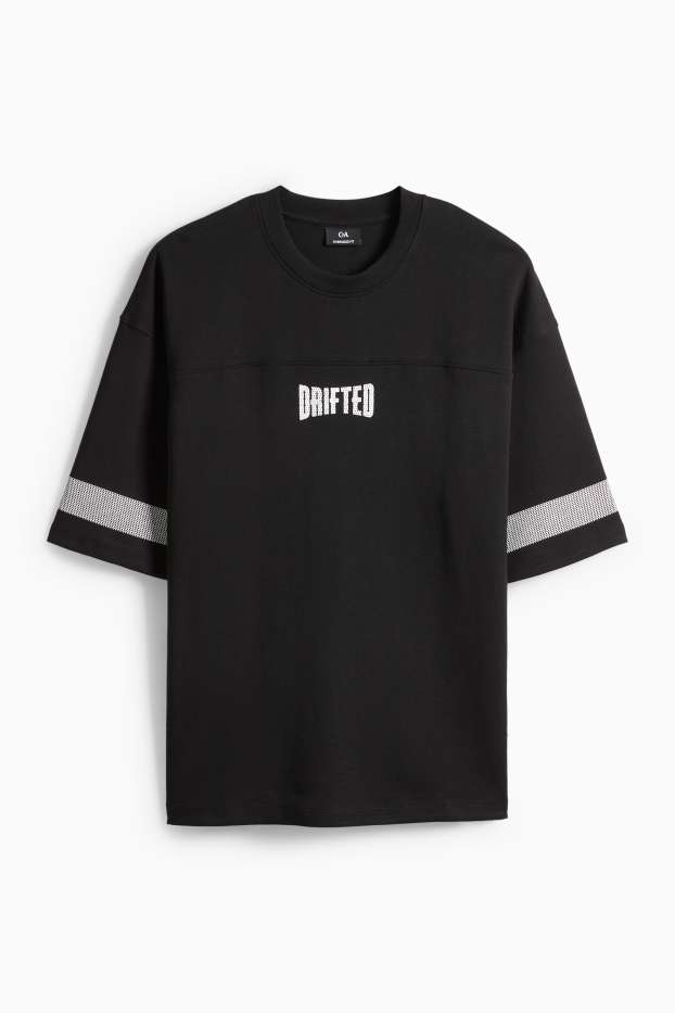 Herren - T-Shirt - Oversized - schwarz