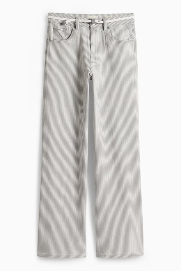 Donna - Jeans - bianco / grigio