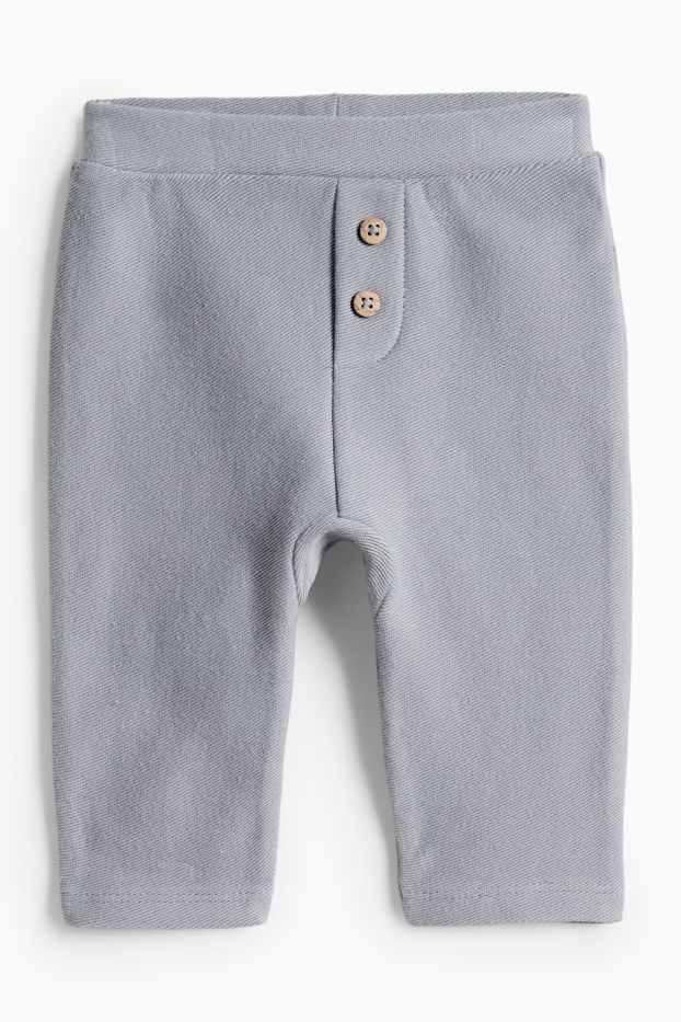 Baby: jongens - Newborn outfit - grijs