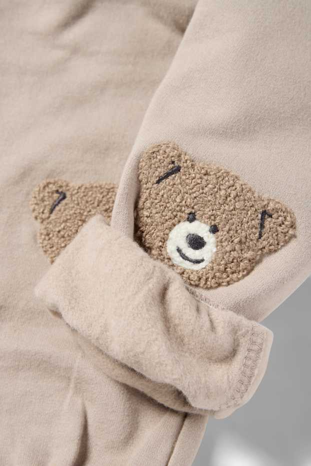 Baby: jongens - Baby joggingbroek - lichtgrijs