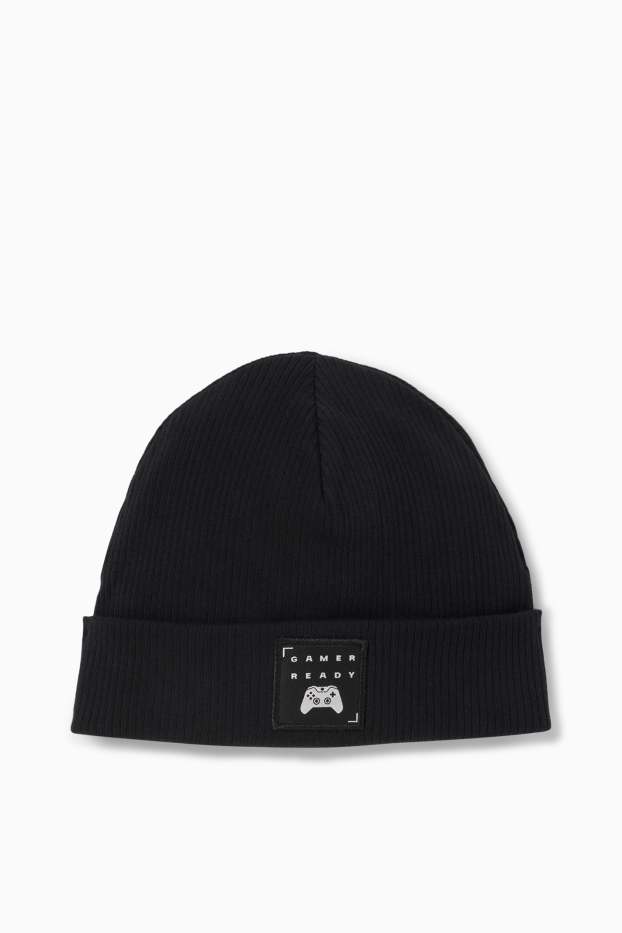 Nen - Gorra de punt - negre