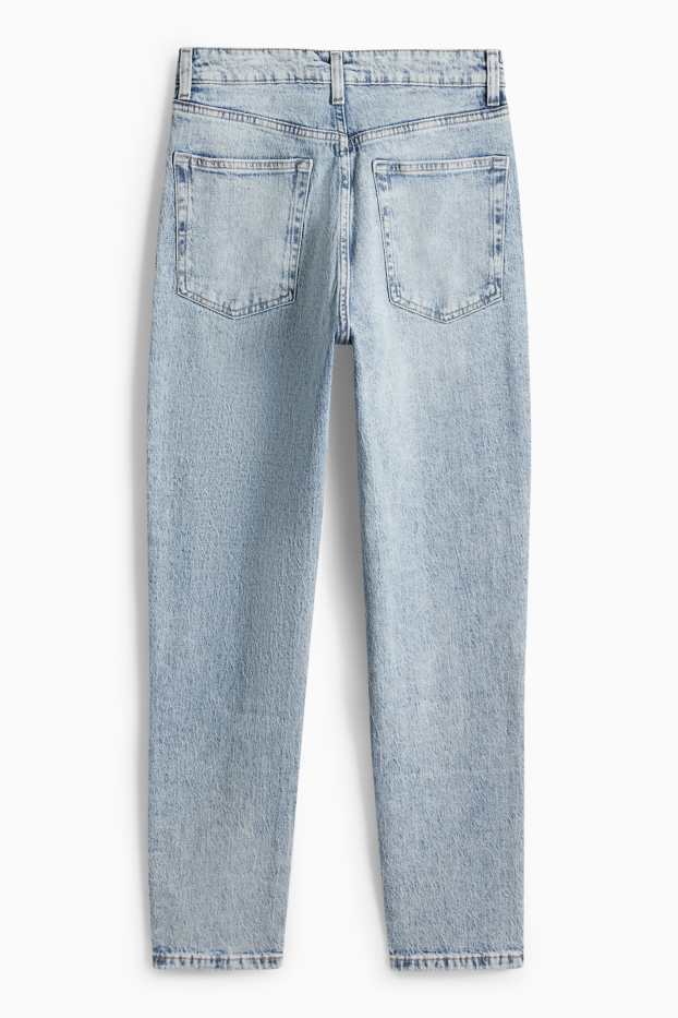 Donna - Mom jeans - vita alta - LYCRA® - jeans azzurro