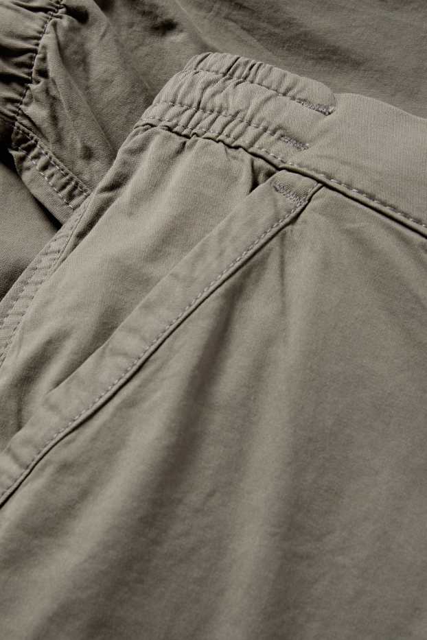 Hommes - Pantalon stretch - gris foncé