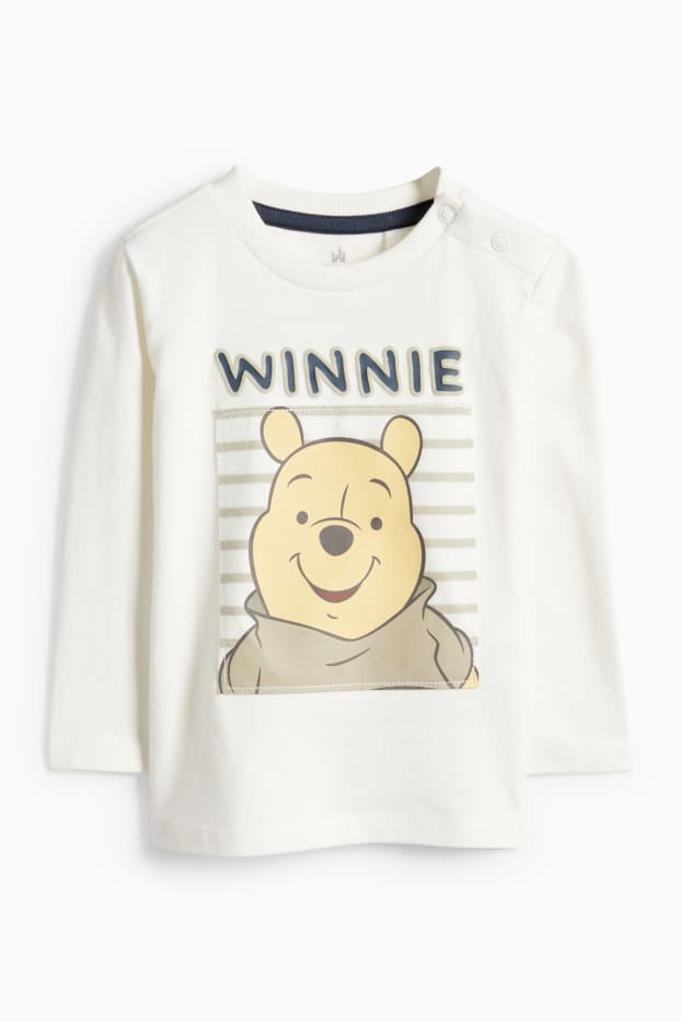 Baby Buben - Winnie Puuh - Baby-Outfit - 3 teilig - weiß / grün