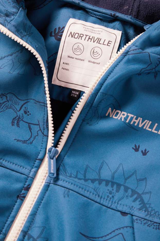 Enfants garçons - Veste Softshell - bleu