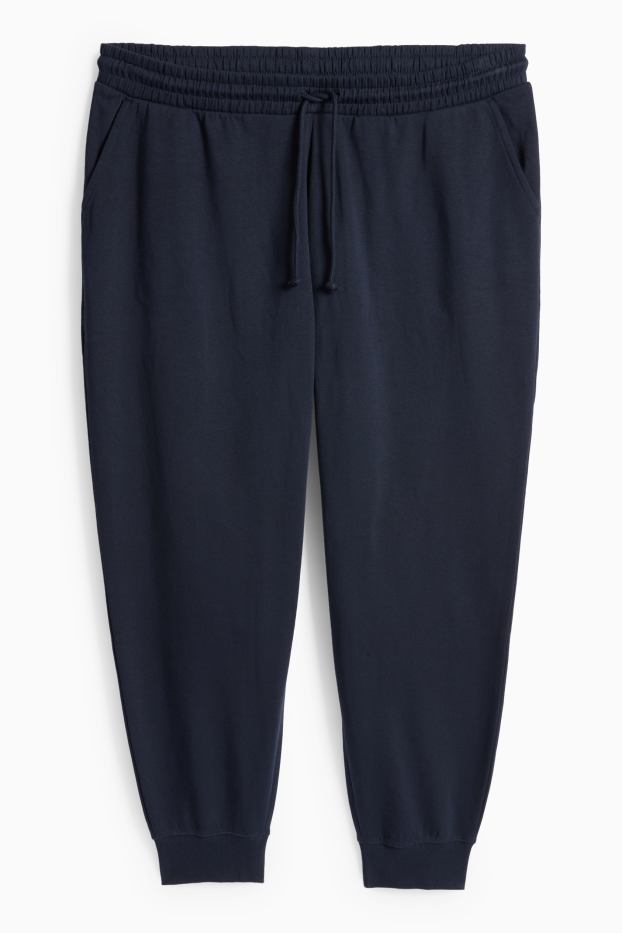 Dámské - Kalhoty - tmavomodrá