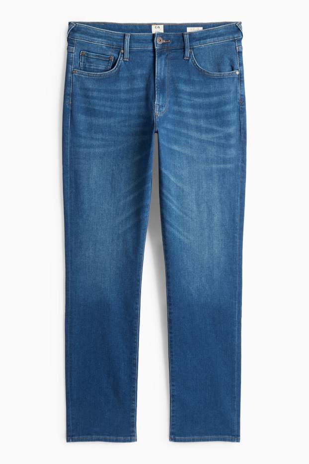 Heren - Straight jeans - Flex jog denim - LYCRA® - jeansblauw