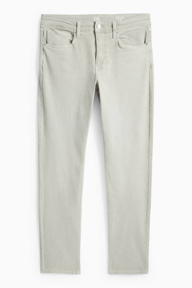 Uomo - Jeans - verde chiaro