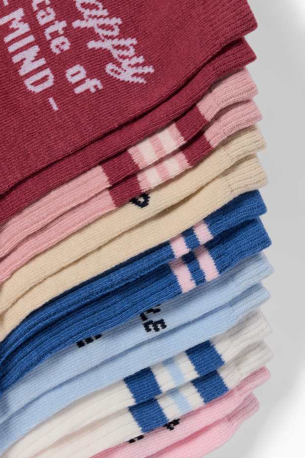 Kinderen: meisjes - Sneakersokken - roze