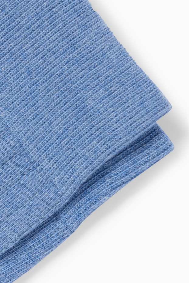 Uomo - Confezione da 3 - calze - blu