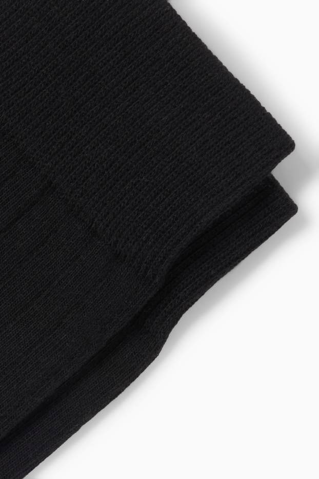 Uomo - Confezione da 3 - calze - nero