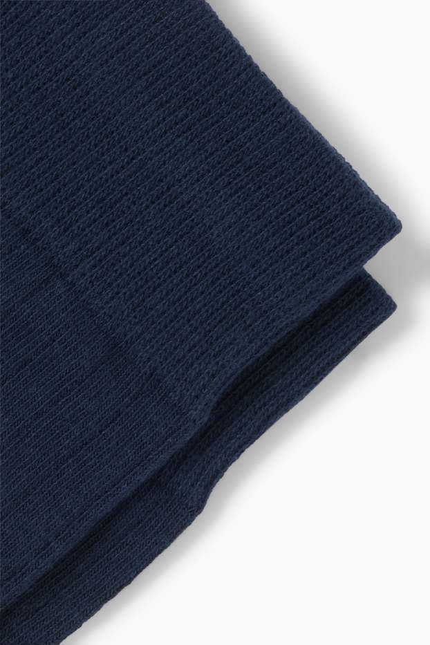 Uomo - Confezione da 3 - calze - blu scuro