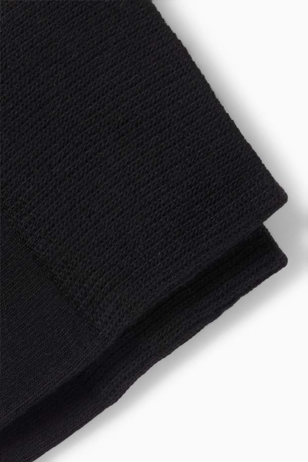 Heren - Set van 3 paar - sokken - zwart