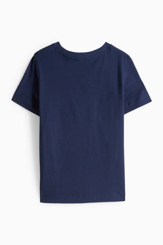 Femmes - T-shirt - bleu foncé