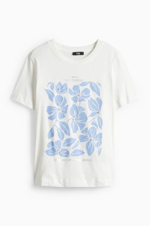 Femmes - T-shirt - blanc