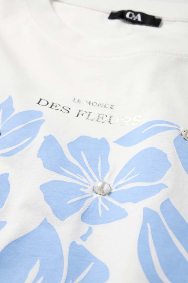 Femmes - T-shirt - blanc