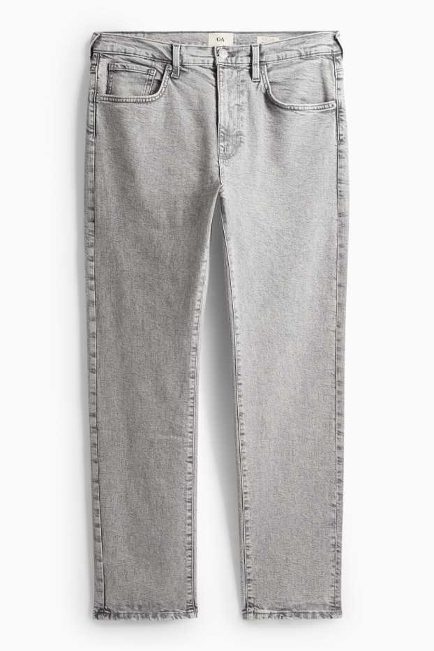 Bărbați - Straight jeans - denim-gri deschis