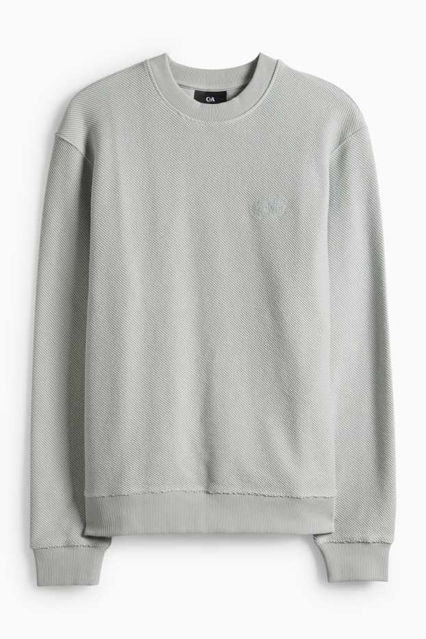 Home - Dessuadora - texturada - gris clar