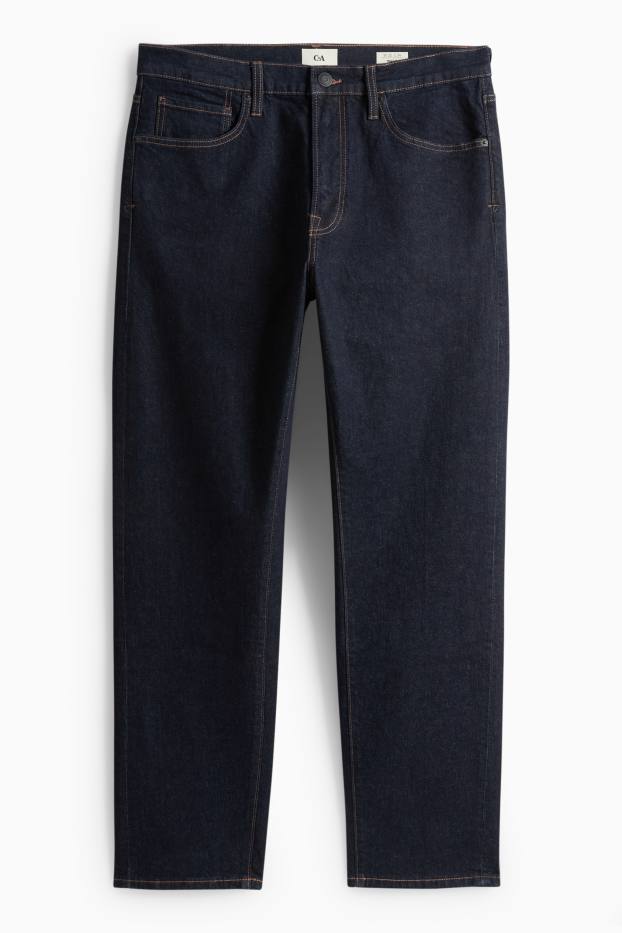 Pánské - Regular jeans - džíny - tmavomodré