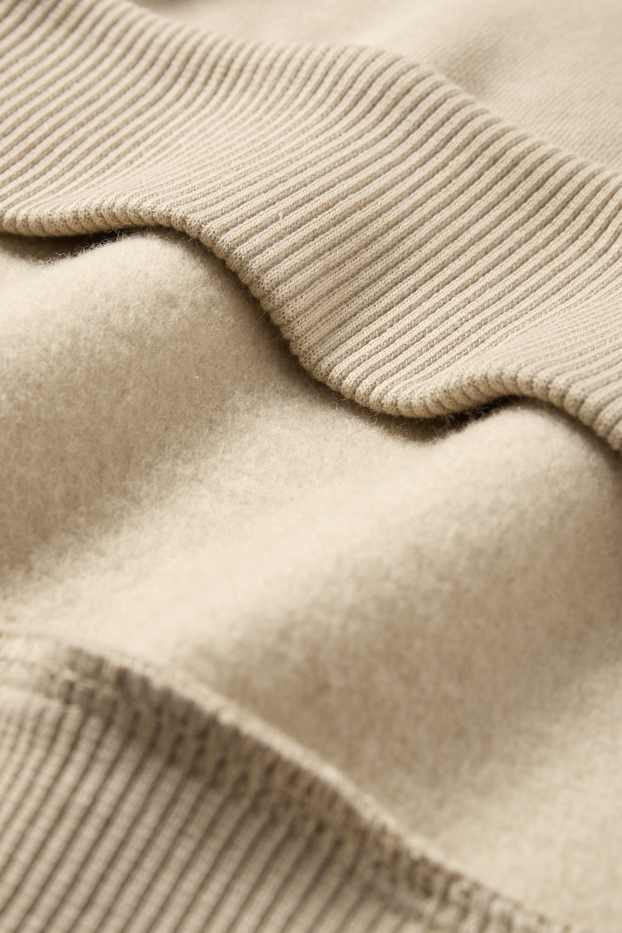 Herren - Oversized-Hoodie - SpongeBob Schwammkopf - hellbeige