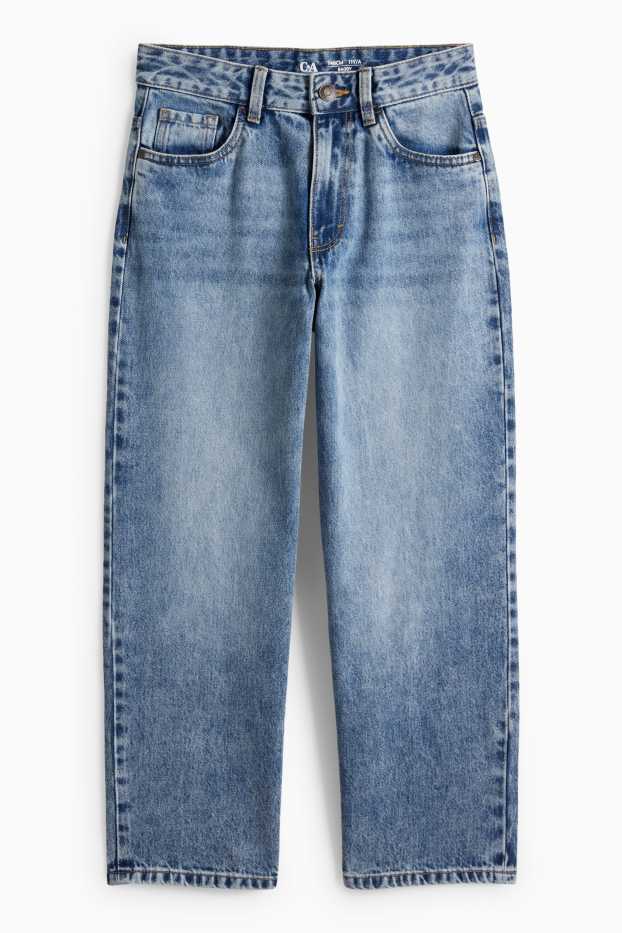 Kinder Jungen - Baggy Jeans - helljeansblau
