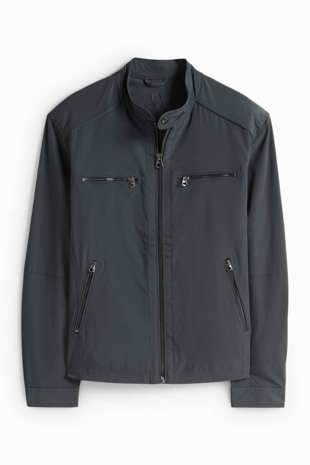 Pánské - Bunda - tmavošedá