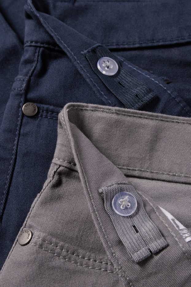 Enfants garçons - Pantalon - gris foncé