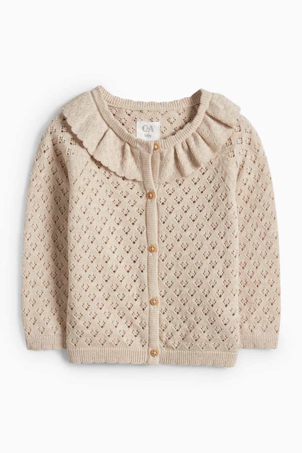 Baby Girls - Baby cardigan - beige