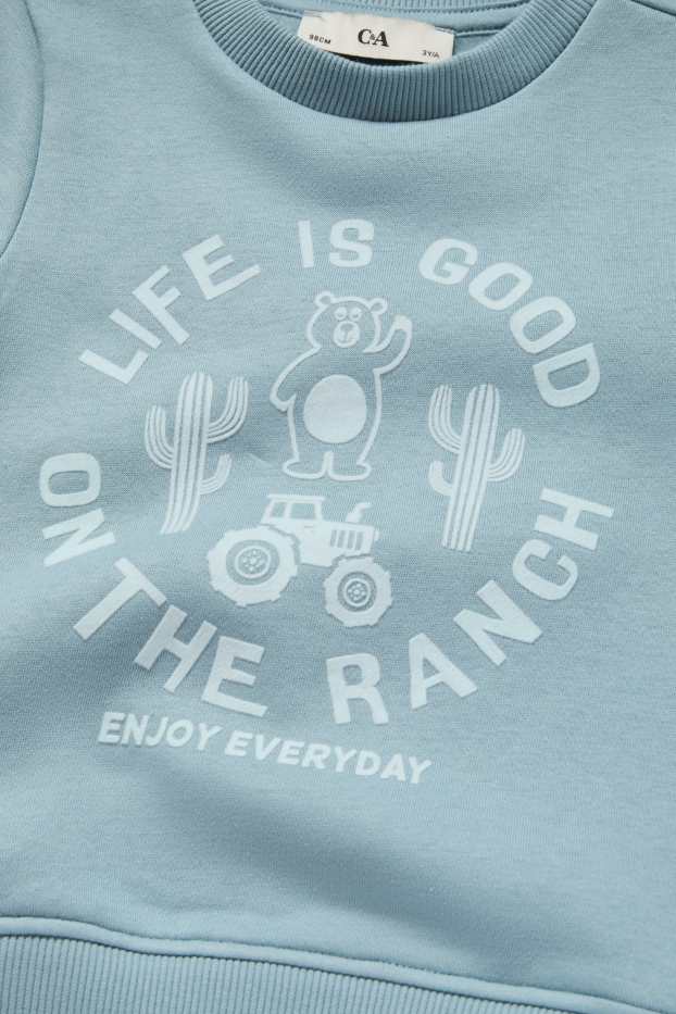 Enfants garçons - Sweat - turquoise