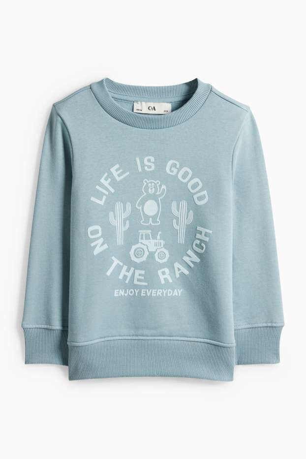 Enfants garçons - Sweat - turquoise