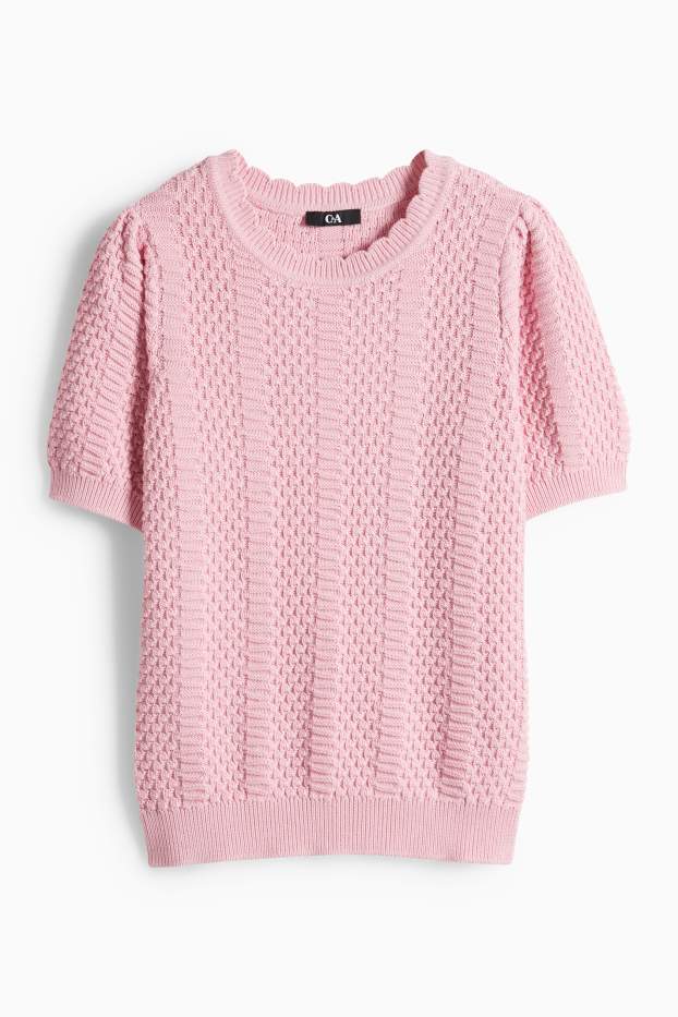 Femmes - Pull - rose